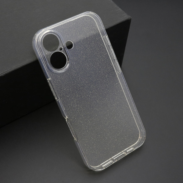Futrola SPARKLING za iPhone 17 (6.3) providna