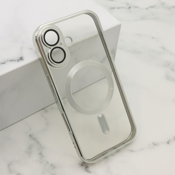 Futrola CAMERA PROTECT MAGSAFE za iPhone 17 (6.3) srebrna