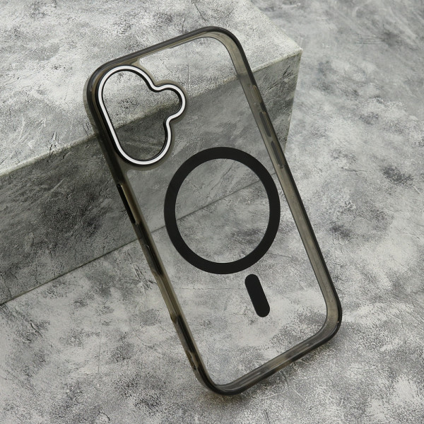 Futrola COLOR RING MagSafe za iPhone 17 (6.3) crna