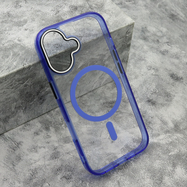 Futrola COLOR RING MagSafe za iPhone 17 (6.3) plava