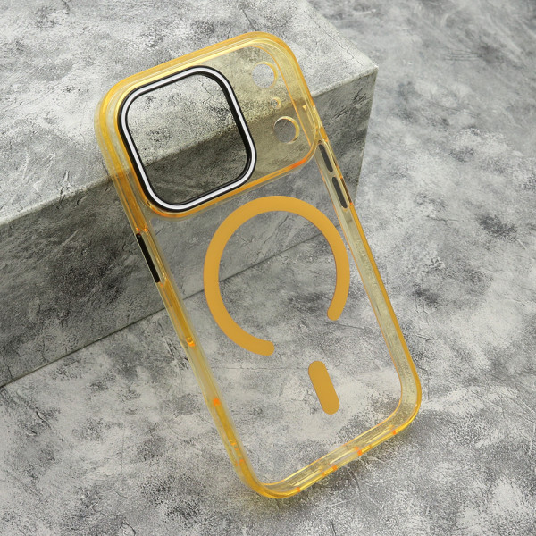 Futrola COLOR RING MagSafe za iPhone 17 Pro (6.3) narandzasta