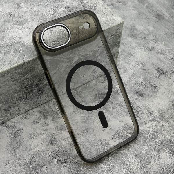 Futrola COLOR RING MagSafe za iPhone AIR (6.6) crna