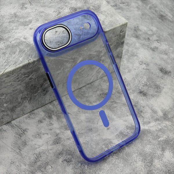 Futrola COLOR RING MagSafe za iPhone AIR (6.6) plava