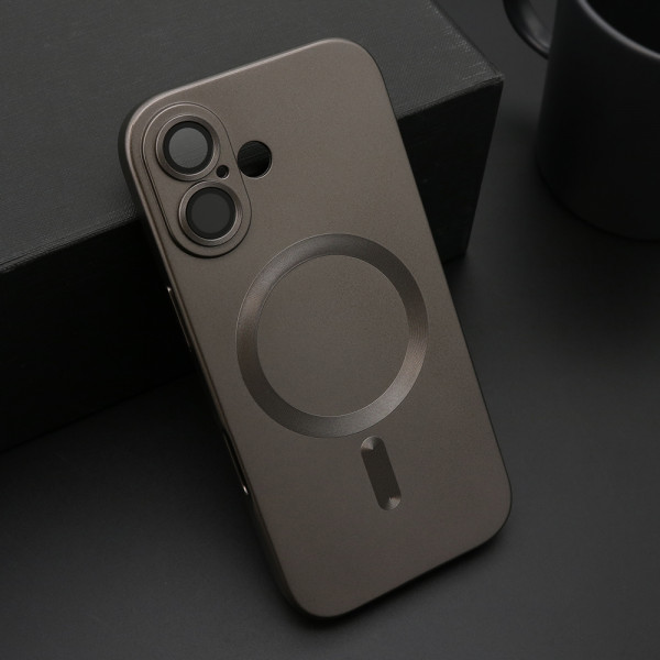 Futrola ELEGANT MAGSAFE za iPhone 17 (6.3) siva