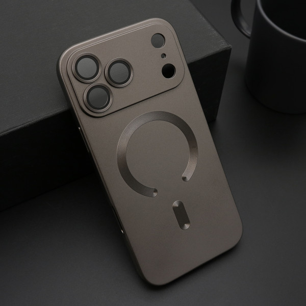 Futrola ELEGANT MAGSAFE za iPhone 17 Pro Max (6.9) siva