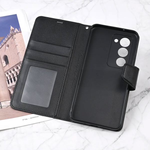 Maska na preklop Hanman Mill za Xiaomi Redmi 15 4G (171 mm) crna