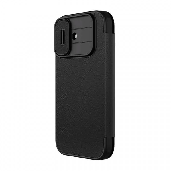 Maska na preklop Nillkin Qin Pro za iPhone 17 crna
