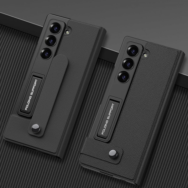 Maska Covered Leather za Samsung Galaxy Z Fold 7/ F966B crna