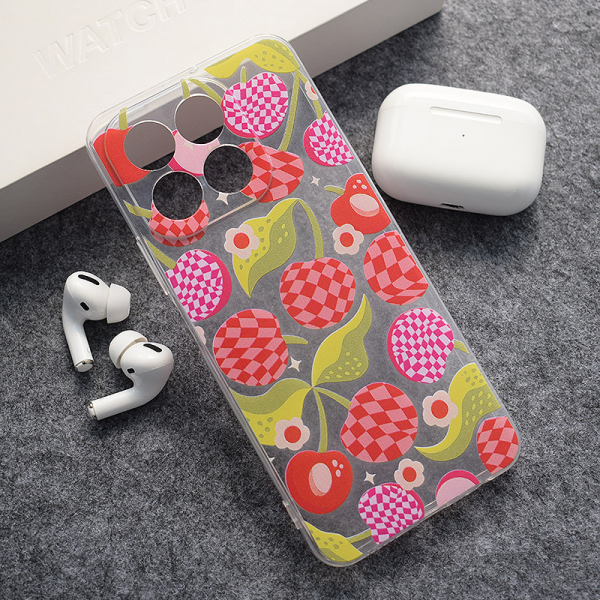 Maska Nanobit Print za Honor X6c Checkered Cherries