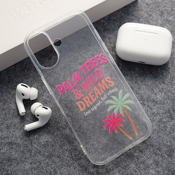 Maska Nanobit Print za iPhone 17 Palm Trees