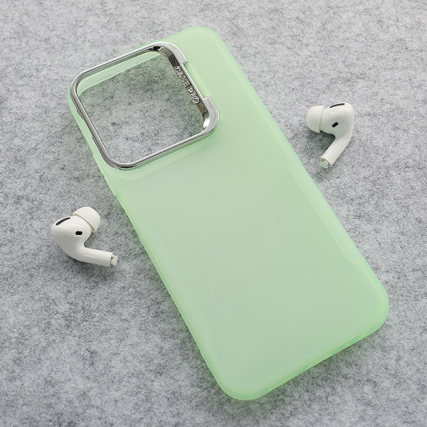 Maska Smooth Pastel Camera za Xiaomi Redmi 15C (173mm) zelena