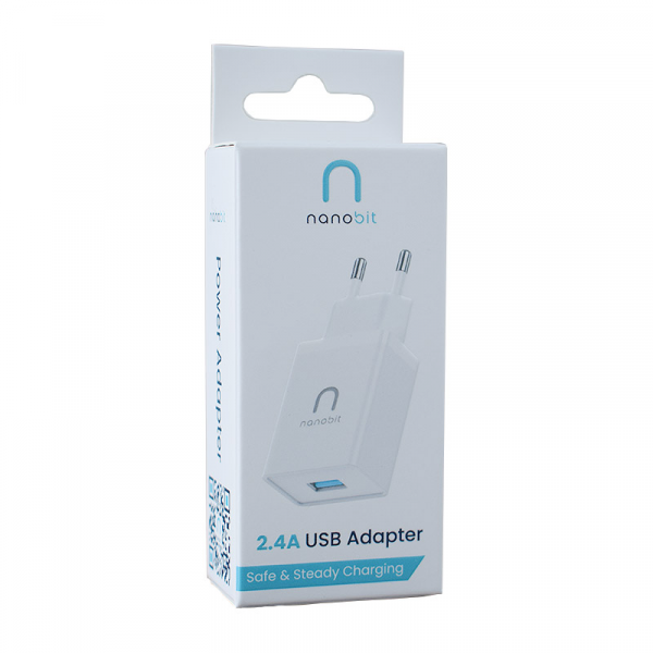 Kucni punjac Nanobit NB106 USB 2.4A