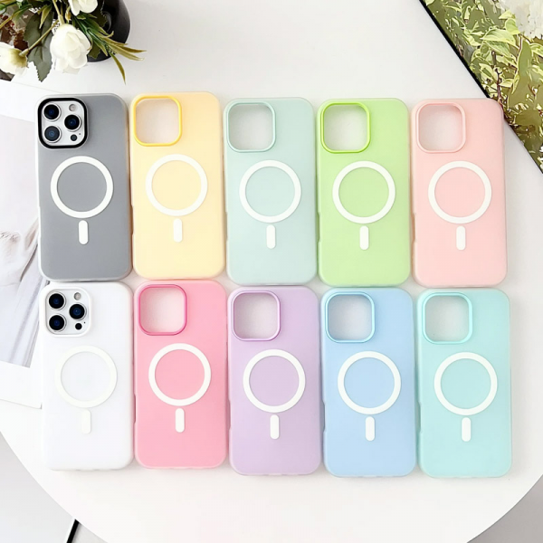 Maska Mag Case Flashy za iPhone 17 Pro svetlo plava