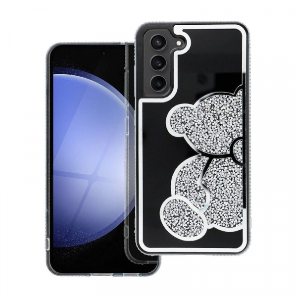 Maska Teddy Bear za Samsung A07/ A075F srebrna