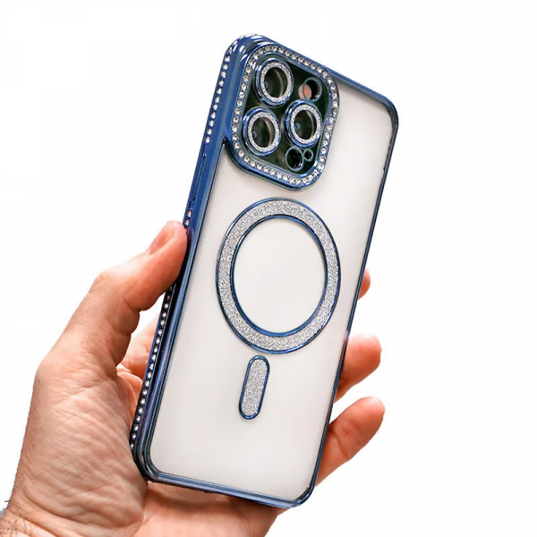 Maska Mag Case Cirkon Camera za Samsung A07/ A075F plava