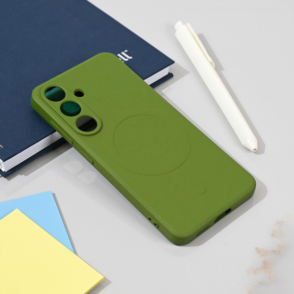 Maska Nanobit Giulietta Mag Case za Samsung S24/ S921B/ S25/ S931B svetlo zelena