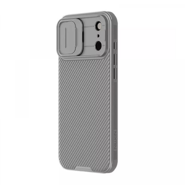 Maska Nillkin CamShield Pro za iPhone 17 Pro titanijum siva