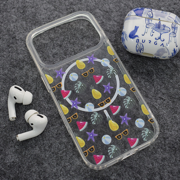 Maska Mag Case Nanobit Print za iPhone 17 Pro Sunny Paradise