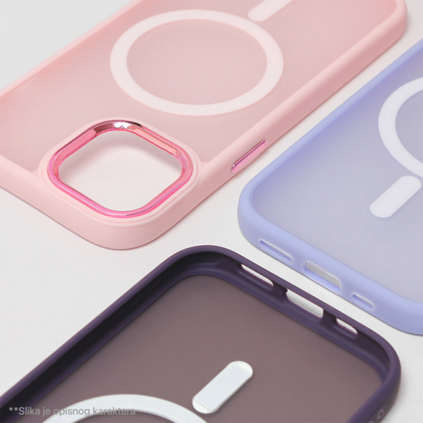Maska Mag Case Candy Shield za iPhone 17 Pro Max svetlo ljubicasta