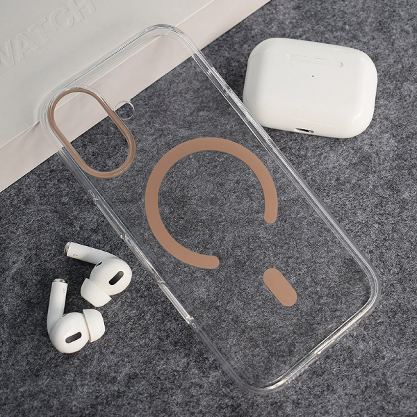 Maska Berlia Sheen Mag Case za iPhone 17 zlatna