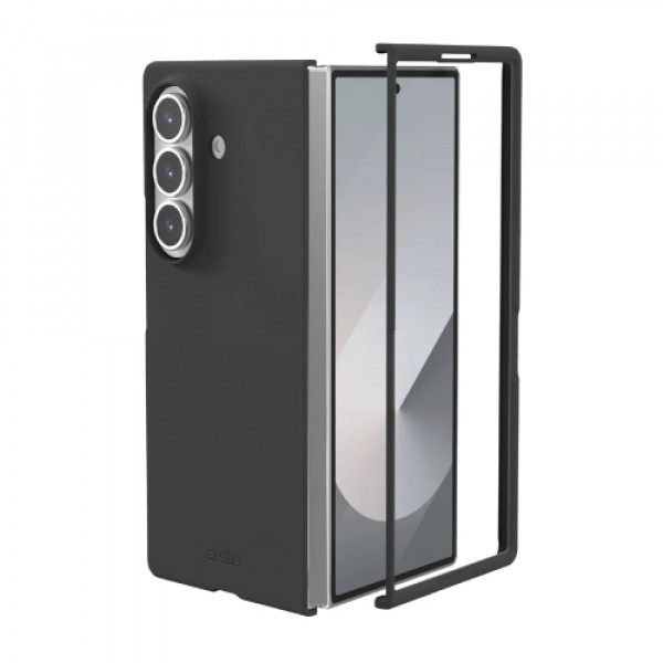 Q SBS silikonska futrola Z Fold7 crna