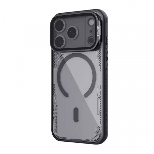Maska Nillkin Iceblade Prop Magnetic za iPhone 17 Pro Max crna (sa otvorom za kameru)