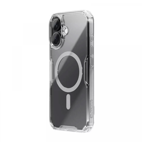 Maska Nillkin Nature Pro Magnetic za iPhone 16 Plus bela