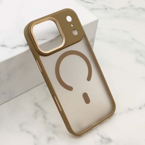 Futrola SILKY MagSafe II za iPhone 17 Pro Max (6.9) braon