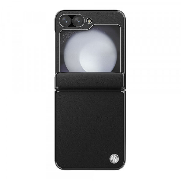 Futrola Nillkin Cam Shield Leather Case za Samsung F741B/F761B Galaxy Z Flip 6 5G/Z Flip 7 FE 5G crna