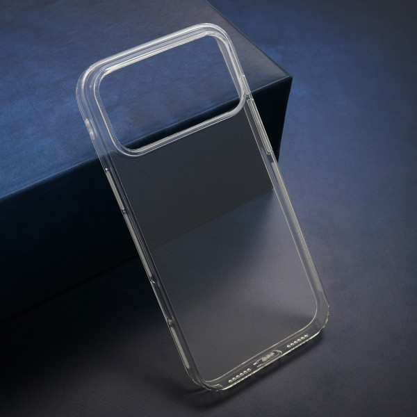 Futrola silikon CLEAR za iPhone 17 Pro Max (6.9) providna (big camera)