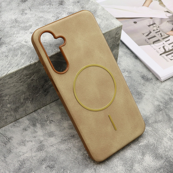 Futrola LUX SKIN MagSafe za Samsung A165F/A166B Galaxy A16 4G/A16 5G krem