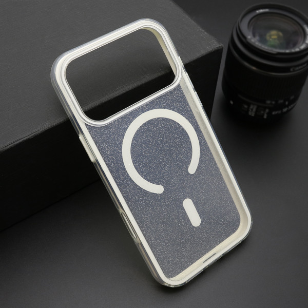 Futrola CRYSTAL MagSafe za iPhone 17 Pro Max (6.9) bela