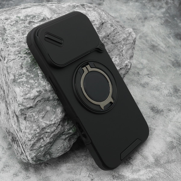 Futrola DEFENDER CAMSHIELD za iPhone 17 Pro Max (6.9) crna