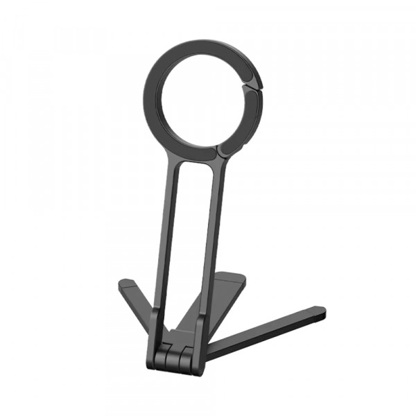 Drzac aluminijumski za mobilni telefon sa magnetom crni