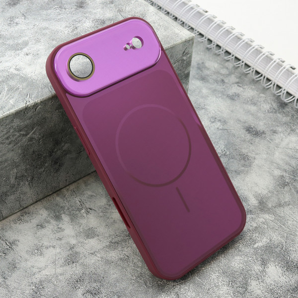 Futrola COLOR METAL MagSafe II za iPhone AIR (6.6) roze