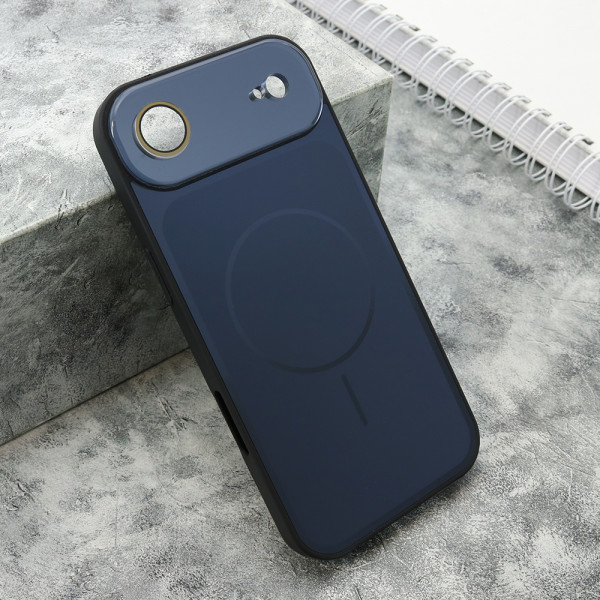 Futrola COLOR METAL MagSafe II za iPhone AIR (6.6) tamno plava
