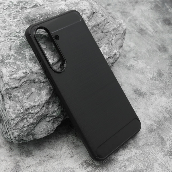 Futrola silikon BRUSHED za Samsung S731B Galaxy S25 FE crna