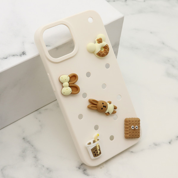 Futrola TOY za iPhone 14 (6.1) bela