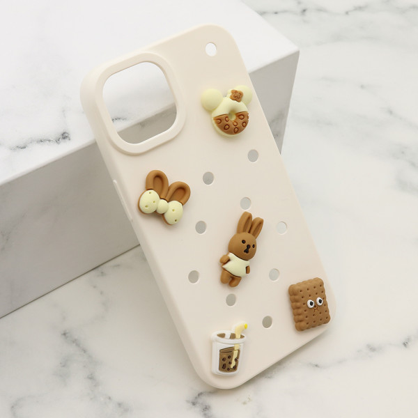 Futrola TOY za iPhone 15 (6.1) bela