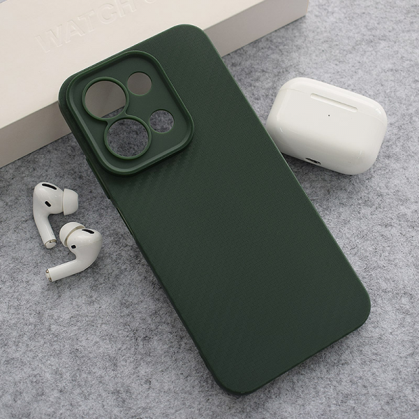 Maska Carbon Prop za Xiaomi Redmi 15C (173mm) zelena