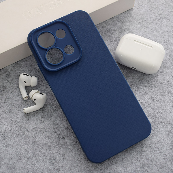 Maska Carbon Prop za Xiaomi Redmi 15C (173mm) plava