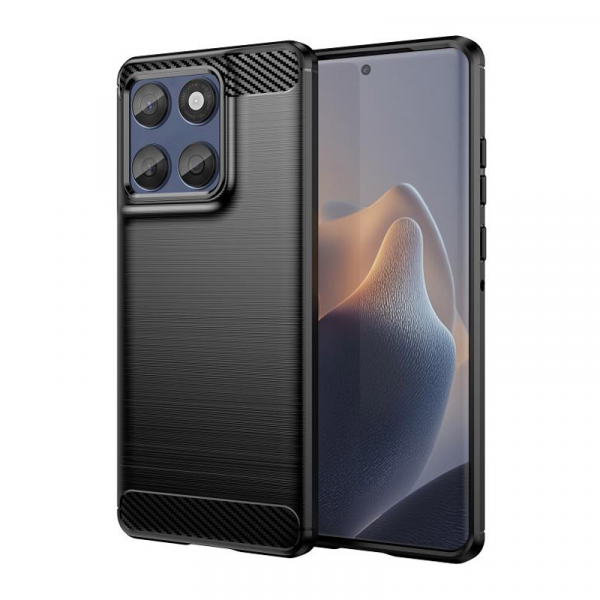 Maska Silicone Defender za Motorola Edge 60 crna