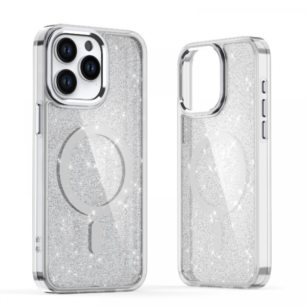 Maska Mag Case Glitter za iPhone 17 ljubicasta