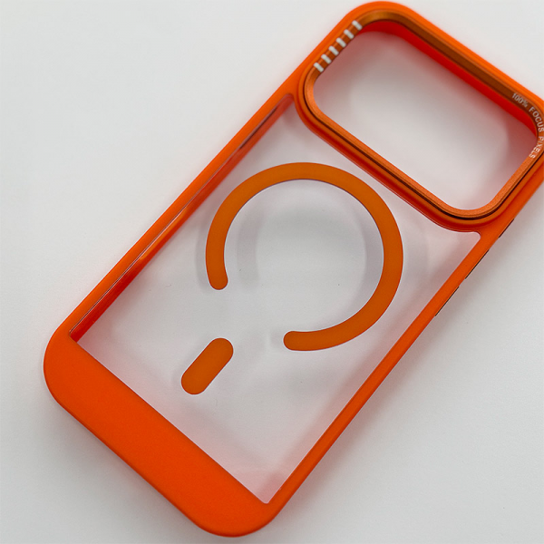 Maska Mag Case Orange Frame Graphic za iPhone 17 Pro Max