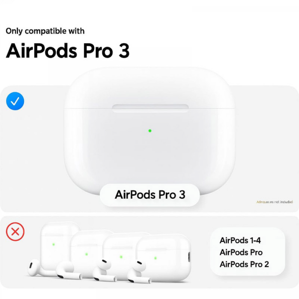 Zastitna futrola za Airpods 3 Pro roze crvena