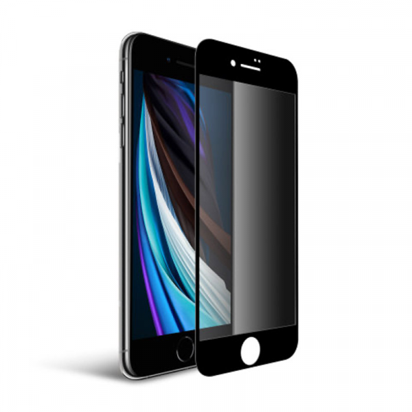 Zastitno staklo Nanobit Privacy za iPhone 7/ 8/ SE (2020)/ SE (2022) crno