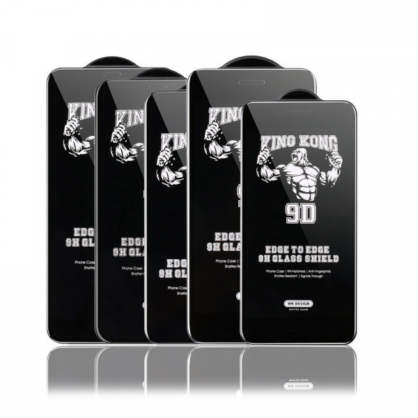 Zastitno staklo WK King Kong 9H za iPhone 17 Pro Max crno