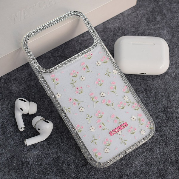 Maska Sunny Garden za iPhone 17 Pro Petal Charm