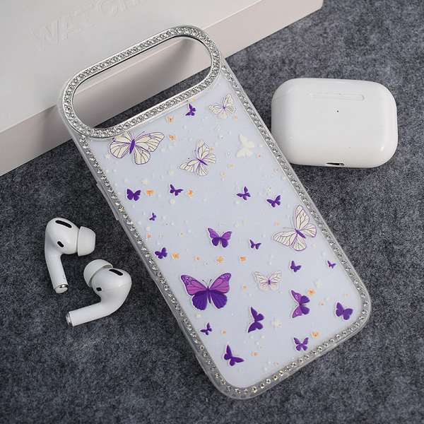 Maska Sunny Garden za iPhone Air Purple Blossom