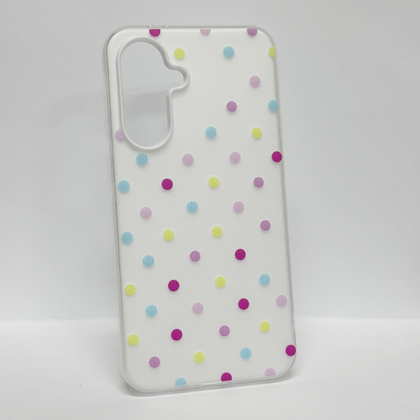 Maska Candy Dots za Samsung A36 5G/ A366B/ A56 5G/ A566B bela
